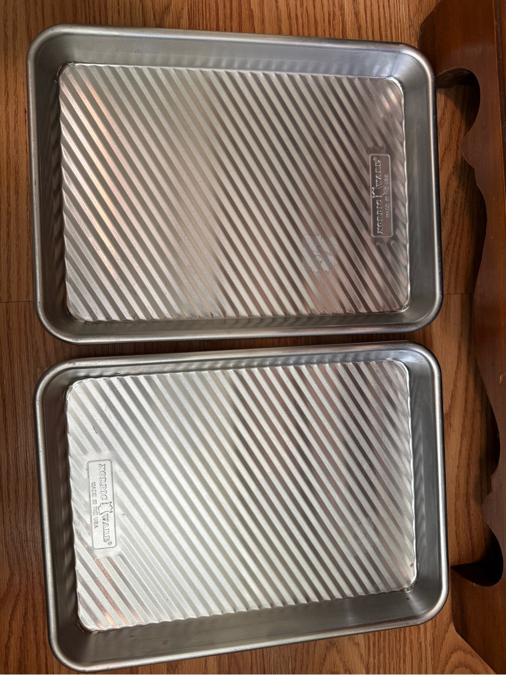 2 Qty NWOT NORDIC WARE 3 in 1 Prep, grill, and serve all in one tray
